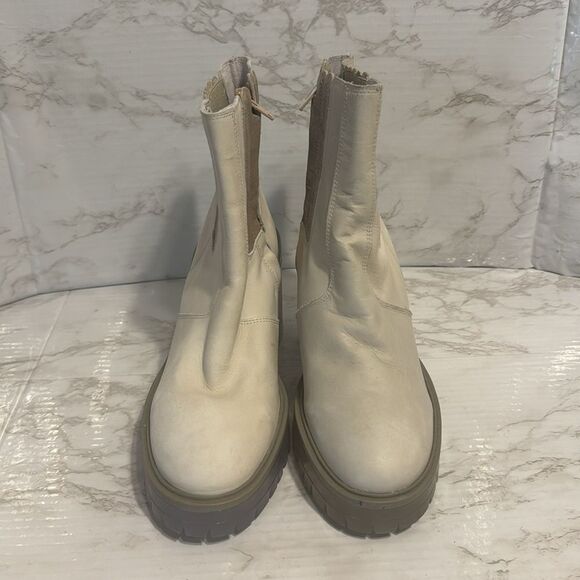 Free People ladies James Chelsea Boots in Ice White size 9.5 - Picture 5 of 14